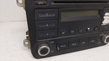 2005-2009 Volkswagen Jetta Radio AM FM Cd Player Receiver Replacement P/N:1K0 035 197 D 1K0 035 161 AX Fits OEM Used Auto Parts - Oemusedautoparts1.com