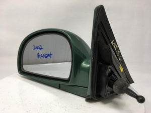 2002 Hyundai Accent Side Mirror Replacement Driver Left View Door Mirror P/N:E4012188 E4012189 Fits 2003 2004 2005 2006 OEM Used Auto Parts - Oemusedautoparts1.com