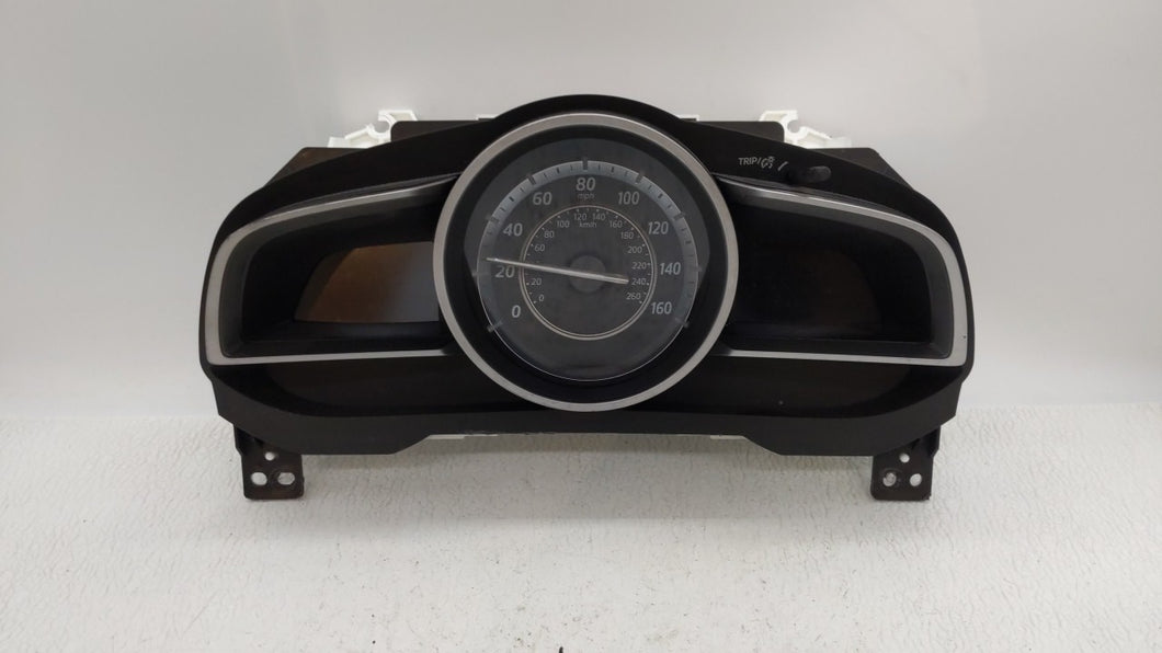 2014 Mazda 3 Instrument Cluster Speedometer Gauges P/N:BJS9C HABHN1F Fits OEM Used Auto Parts - Oemusedautoparts1.com