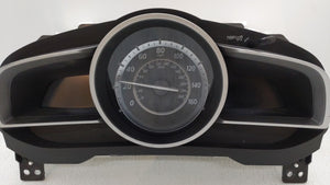 2014 Mazda 3 Instrument Cluster Speedometer Gauges P/N:BJS9C HABHN1F Fits OEM Used Auto Parts - Oemusedautoparts1.com