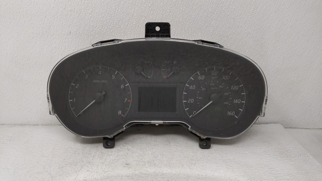 2013-2014 Nissan Sentra Instrument Cluster Speedometer Gauges P/N:248109AM0C 248103SG1A Fits 2013 2014 OEM Used Auto Parts - Oemusedautoparts1.com