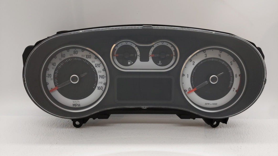 2014-2017 Fiat 500 Instrument Cluster Speedometer Gauges P/N:51968387 Fits 2014 2015 2016 2017 OEM Used Auto Parts - Oemusedautoparts1.com