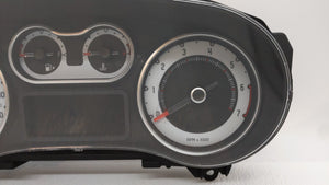 2014-2017 Fiat 500 Instrument Cluster Speedometer Gauges P/N:51968387 Fits 2014 2015 2016 2017 OEM Used Auto Parts - Oemusedautoparts1.com