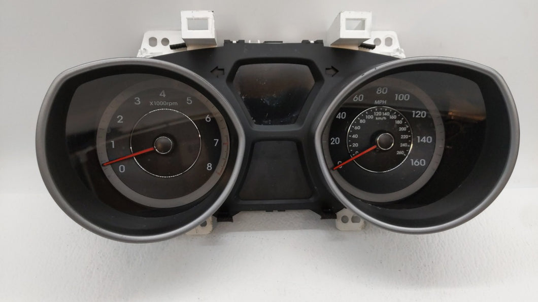 2014-2016 Hyundai Elantra Instrument Cluster Speedometer Gauges P/N:94004-3X210 94004-3Y010 Fits 2014 2015 2016 OEM Used Auto Parts - Oemusedautoparts1.com