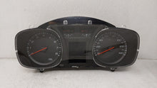 2011 Chevrolet Equinox Instrument Cluster Speedometer Gauges P/N:20978081 20978079 Fits OEM Used Auto Parts - Oemusedautoparts1.com