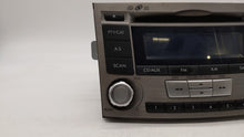 2012-2014 Subaru Legacy Radio AM FM Cd Player Receiver Replacement P/N:86201AJ61A Fits 2012 2013 2014 OEM Used Auto Parts - Oemusedautoparts1.com