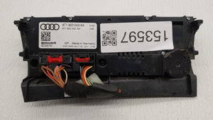 2009-2012 Audi A4 Climate Control Module Temperature AC/Heater Replacement P/N:8T1 82 043 AQ 8T1 820 043 AN Fits OEM Used Auto Parts - Oemusedautoparts1.com