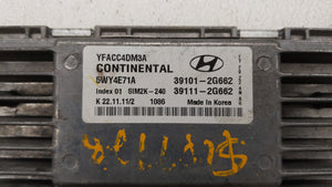 2011-2014 Hyundai Sonata PCM Engine Computer ECU ECM PCU OEM P/N:39101-2G661 39111-2G661 Fits 2011 2012 2013 2014 OEM Used Auto Parts - Oemusedautoparts1.com