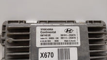 2011 Hyundai Sonata PCM Engine Computer ECU ECM PCU OEM P/N:39101-2G660 39101-2G670 Fits OEM Used Auto Parts - Oemusedautoparts1.com