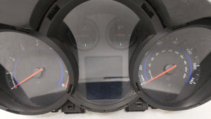 2012 Chevrolet Cruze Instrument Cluster Speedometer Gauges P/N:95940656 95487986 Fits OEM Used Auto Parts - Oemusedautoparts1.com