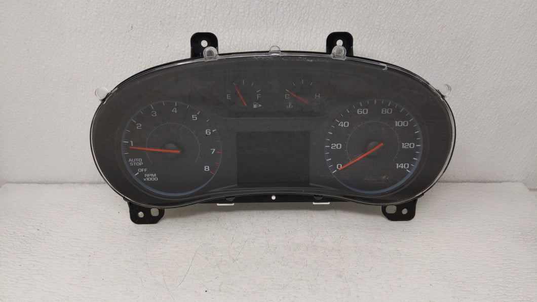 2017-2018 Chevrolet Malibu Instrument Cluster Speedometer Gauges P/N:84128302 84451585 Fits 2017 2018 OEM Used Auto Parts - Oemusedautoparts1.com