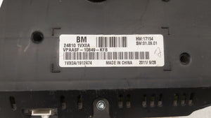 2012-2015 Nissan Rogue Instrument Cluster Speedometer Gauges P/N:VPAASF-10849-KFH 24810-1VX0A Fits 2012 2013 2014 2015 OEM Used Auto Parts - Oemusedautoparts1.com