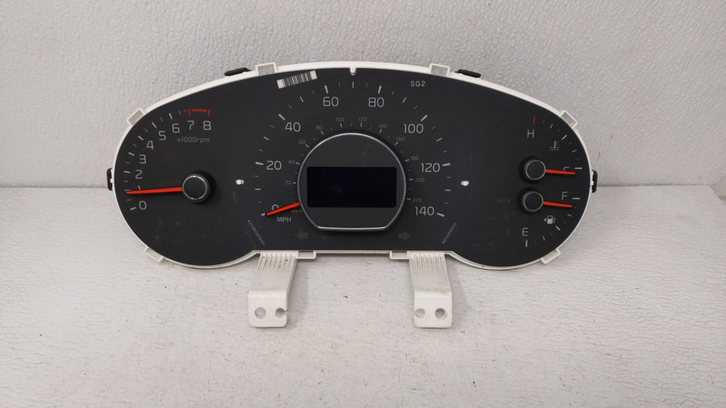 2014-2015 Kia Soul Instrument Cluster Speedometer Gauges P/N:94006-B2510 94006-B2520 Fits 2014 2015 OEM Used Auto Parts - Oemusedautoparts1.com