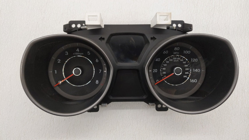 2014-2016 Hyundai Elantra Instrument Cluster Speedometer Gauges P/N:94004-3Y010 Fits 2014 2015 2016 OEM Used Auto Parts - Oemusedautoparts1.com