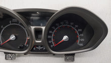 2012-2013 Ford Fiesta Instrument Cluster Speedometer Gauges P/N:DE8T-10489-CC Fits 2012 2013 OEM Used Auto Parts - Oemusedautoparts1.com