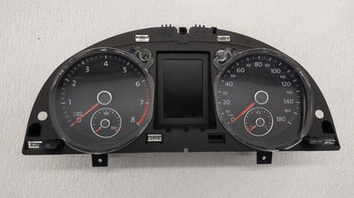 2009-2010 Volkswagen Cc Instrument Cluster Speedometer Gauges P/N:3C8 920 970T 3C8920970T Fits 2009 2010 OEM Used Auto Parts - Oemusedautoparts1.com