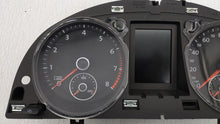 2009-2010 Volkswagen Cc Instrument Cluster Speedometer Gauges P/N:3C8 920 970T 3C8920970T Fits 2009 2010 OEM Used Auto Parts - Oemusedautoparts1.com