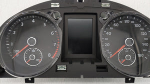 2009-2010 Volkswagen Cc Instrument Cluster Speedometer Gauges P/N:3C8 920 970T 3C8920970T Fits 2009 2010 OEM Used Auto Parts - Oemusedautoparts1.com