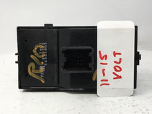 2013 Chevrolet Volt Master Power Window Switch Replacement Driver Side Left P/N:20838852 Fits OEM Used Auto Parts - Oemusedautoparts1.com