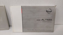 2005 Nissan Altima Owners Manual Book Guide OEM Used Auto Parts - Oemusedautoparts1.com