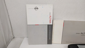 2006 Nissan Altima Owners Manual Book Guide OEM Used Auto Parts - Oemusedautoparts1.com