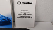 2007 Mazda 3 Owners Manual Book Guide OEM Used Auto Parts - Oemusedautoparts1.com