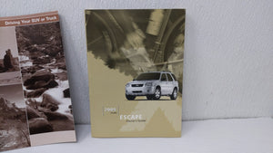 2005 Ford Escape Owners Manual Book Guide OEM Used Auto Parts - Oemusedautoparts1.com