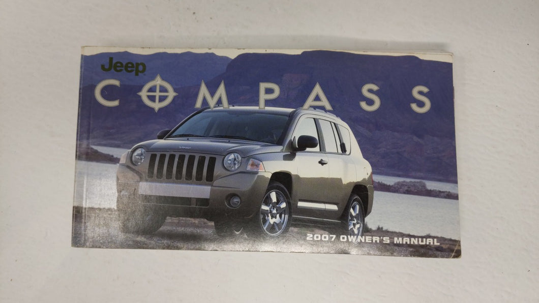 2007 Jeep Compass Owners Manual Book Guide OEM Used Auto Parts - Oemusedautoparts1.com