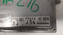 2014 Nissan Murano PCM Engine Computer ECU ECM PCU OEM P/N:NEC003-691 NEC003-690 Fits OEM Used Auto Parts - Oemusedautoparts1.com