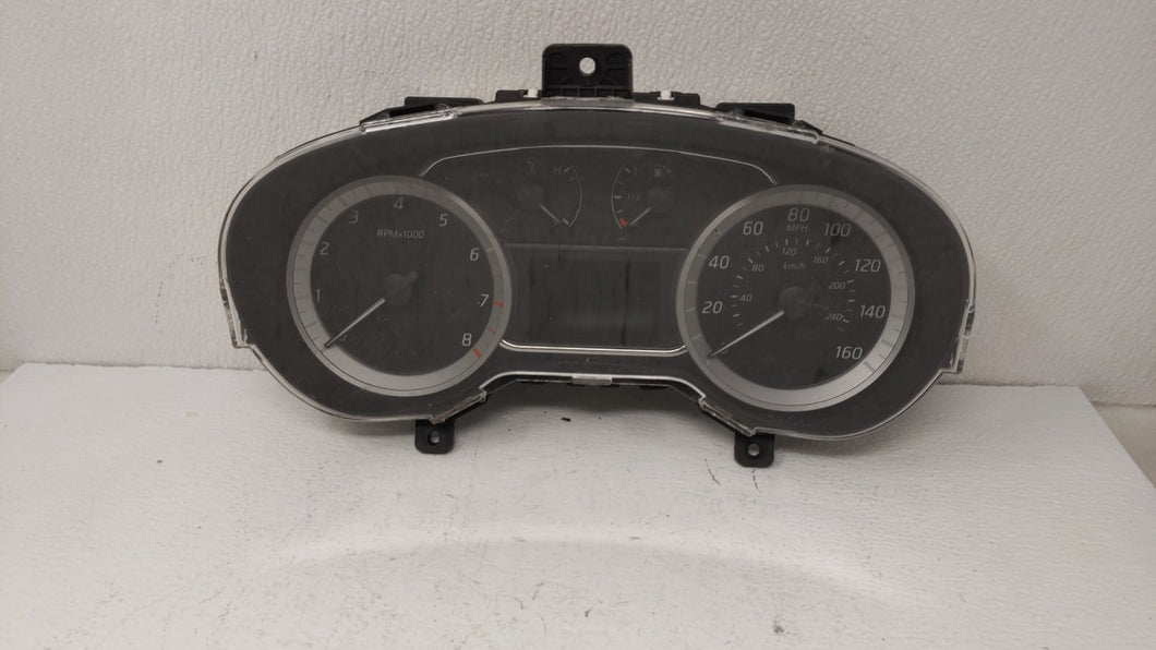 2014-2015 Nissan Sentra Instrument Cluster Speedometer Gauges P/N:248109AM0D Fits 2014 2015 OEM Used Auto Parts - Oemusedautoparts1.com