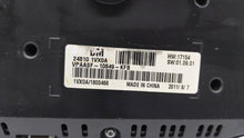 2012-2015 Nissan Rogue Instrument Cluster Speedometer Gauges P/N:VPAASF-10849-KFH 24810-1VX0A Fits 2012 2013 2014 2015 OEM Used Auto Parts - Oemusedautoparts1.com