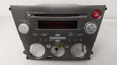 2007-2009 Subaru Legacy Radio AM FM Cd Player Receiver Replacement P/N:86201AG72A Fits 2007 2008 2009 OEM Used Auto Parts - Oemusedautoparts1.com