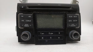 2011 Hyundai Sonata Radio AM FM Cd Player Receiver Replacement P/N:96180-3Q000 961803Q000 Fits OEM Used Auto Parts - Oemusedautoparts1.com