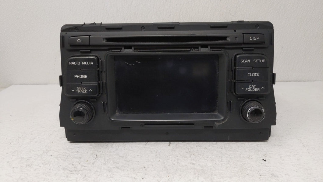 2016-2018 Kia Optima Radio AM FM Cd Player Receiver Replacement P/N:96180-D5100WK AC1A1D5AN Fits 2016 2017 2018 OEM Used Auto Parts - Oemusedautoparts1.com