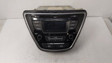 2014-2016 Hyundai Elantra Radio AM FM Cd Player Receiver Replacement P/N:96170-3X156GU 96180-3X165GU Fits 2014 2015 2016 OEM Used Auto Parts - Oemusedautoparts1.com