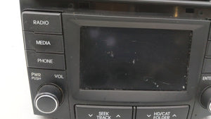 2013 Hyundai Sonata Radio AM FM Cd Player Receiver Replacement P/N:96170-3Q0004X 96180-3Q8004X Fits 2014 OEM Used Auto Parts - Oemusedautoparts1.com