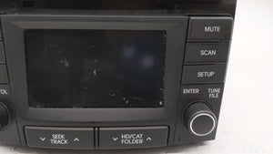 2013 Hyundai Sonata Radio AM FM Cd Player Receiver Replacement P/N:96170-3Q0004X 96180-3Q8004X Fits 2014 OEM Used Auto Parts - Oemusedautoparts1.com