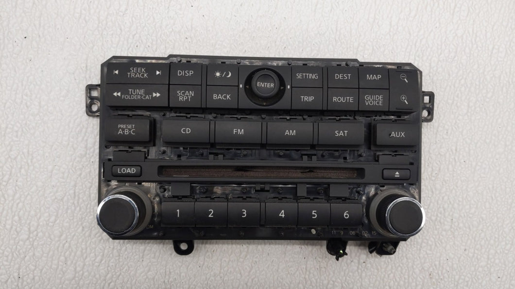 2007-2008 Nissan Maxima Radio Control Panel 160856 - Oemusedautoparts1.com