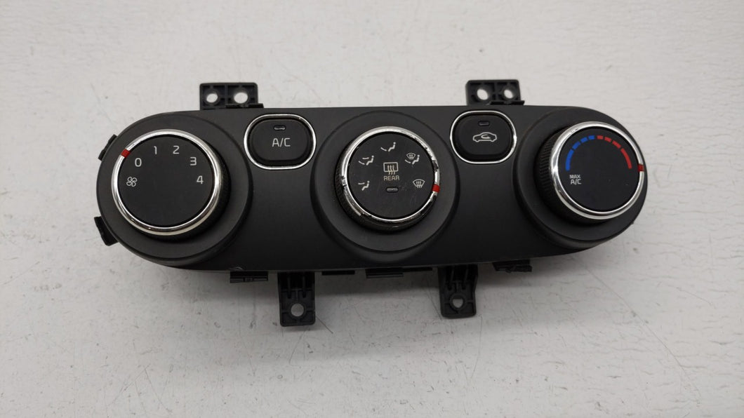 2017-2018 Kia Forte Climate Control Module Temperature AC/Heater Replacement P/N:97250-A7XXX 97250-B0AA0 Fits 2017 2018 OEM Used Auto Parts - Oemusedautoparts1.com