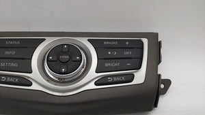 2011-2014 Nissan Murano Radio Control Panel - Oemusedautoparts1.com