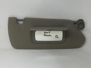 2005 Chrysler Pacifica Sun Visor Shade Replacement Passenger Right Mirror Fits 2004 2006 OEM Used Auto Parts - Oemusedautoparts1.com