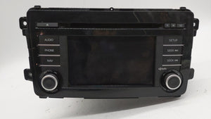 2014 Mazda Cx-9 Radio AM FM Cd Player Receiver Replacement P/N:TK21 66 DV0B Fits OEM Used Auto Parts - Oemusedautoparts1.com