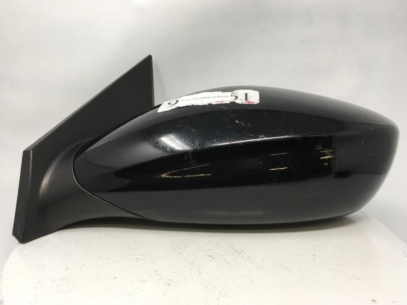 2011 Hyundai Sonata Side Mirror Replacement Driver Left View Door Mirror P/N:BLACK DRIVER LEFT Fits OEM Used Auto Parts - Oemusedautoparts1.com