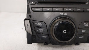 2012-2013 Hyundai Azera Radio AM FM Cd Player Receiver Replacement P/N:965603V4004X 96560-3V4004X Fits 2012 2013 OEM Used Auto Parts - Oemusedautoparts1.com