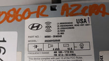 2012-2013 Hyundai Azera Radio AM FM Cd Player Receiver Replacement P/N:965603V4004X 96560-3V4004X Fits 2012 2013 OEM Used Auto Parts - Oemusedautoparts1.com