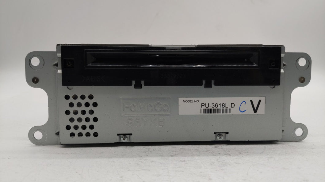 2013 Ford Explorer Radio AM FM Cd Player Receiver Replacement P/N:DB5T-19C107-GC DB5T-19C107-GD Fits OEM Used Auto Parts - Oemusedautoparts1.com