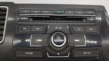 2013 Honda Civic Radio AM FM Cd Player Receiver Replacement P/N:78260-TR0-A130-M1 39100-TR3-A314-M1 Fits OEM Used Auto Parts - Oemusedautoparts1.com