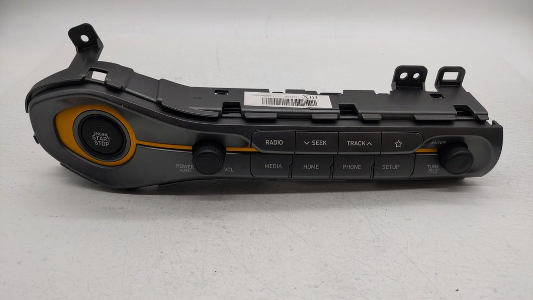 2019 Hyundai Veloster Radio Control Panel - Oemusedautoparts1.com