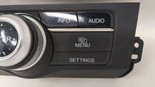 2013-2015 Honda Accord Radio Control Panel - Oemusedautoparts1.com