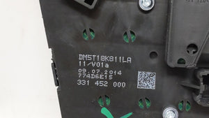 2013-2014 Ford Focus Radio Control Panel - Oemusedautoparts1.com